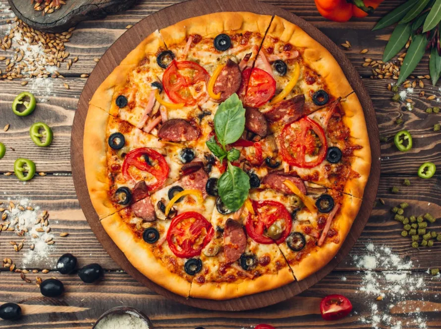 Pizza from a mood-based food brand with tasty, mood-lifting flavours”