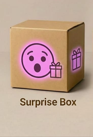 Surprise Box with mystery food items and mood-based meals