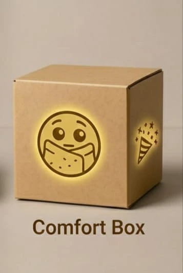 Comfort Box filled with cosy, classic comfort food favourites